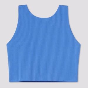 Girlfriend Collective ribbed sports bra/tank